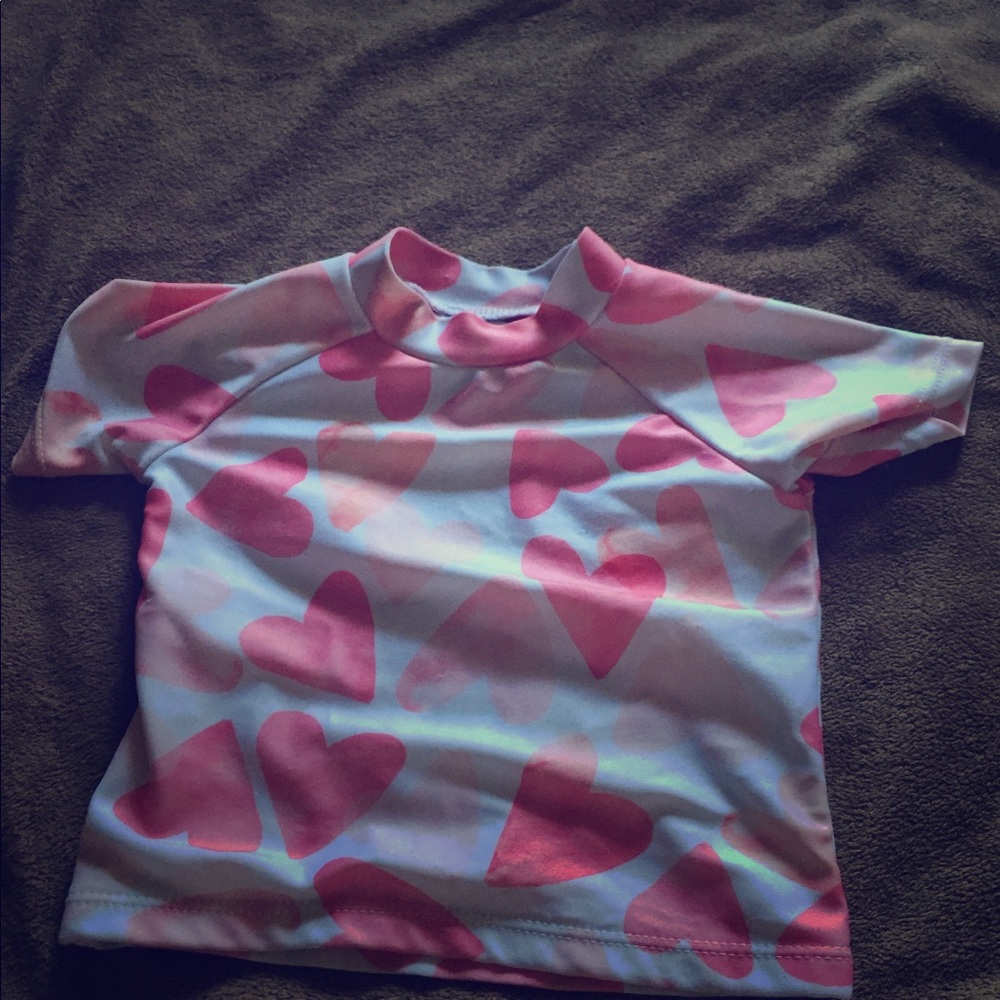6-9 months rash guard and bottoms